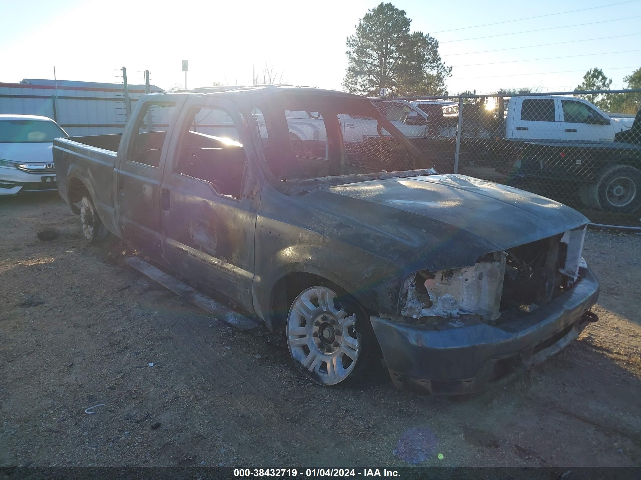 FORD F250 2004 1ftnw20px4ed33344