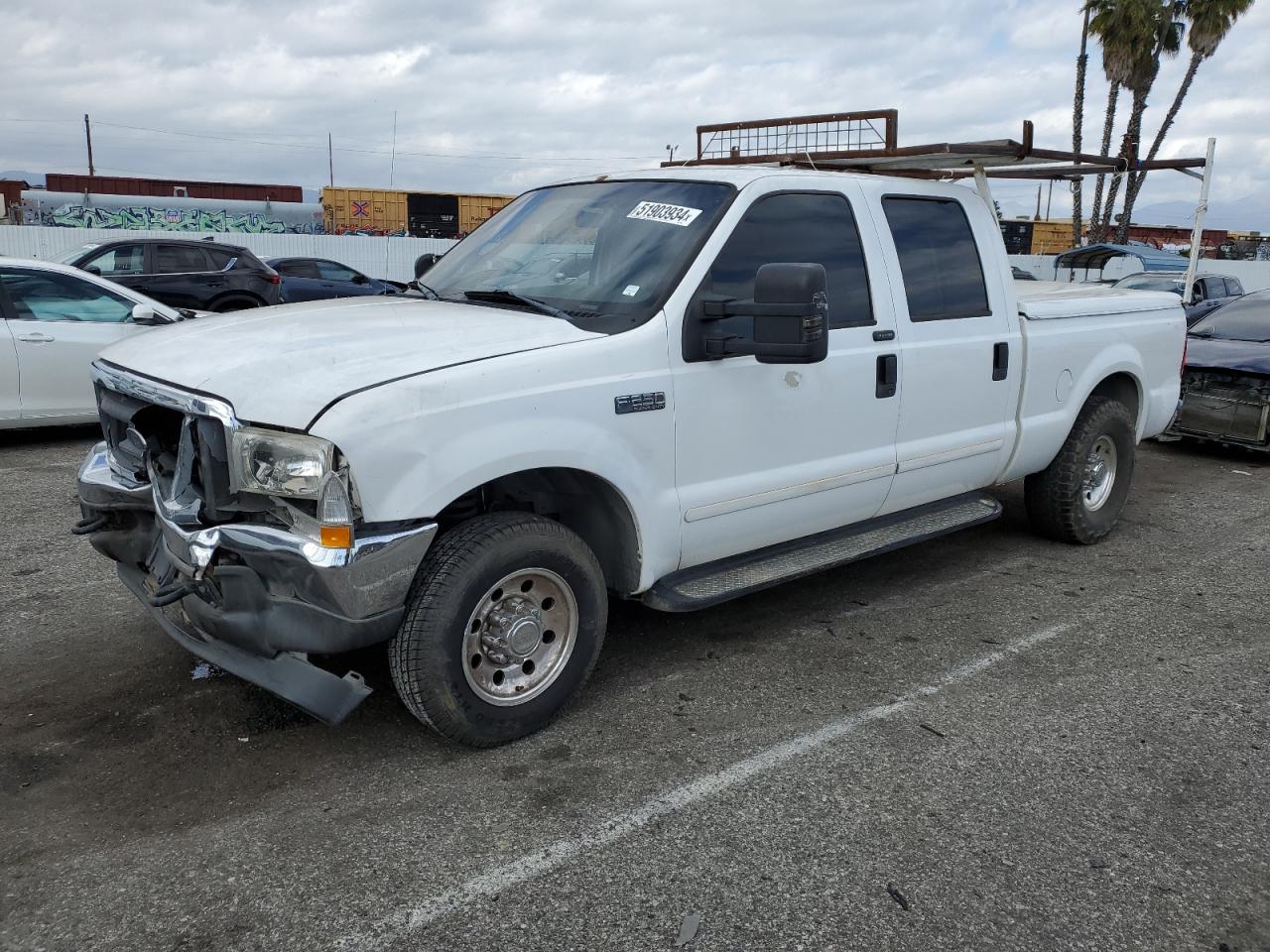 FORD F250 2004 1ftnw20s94eb61585