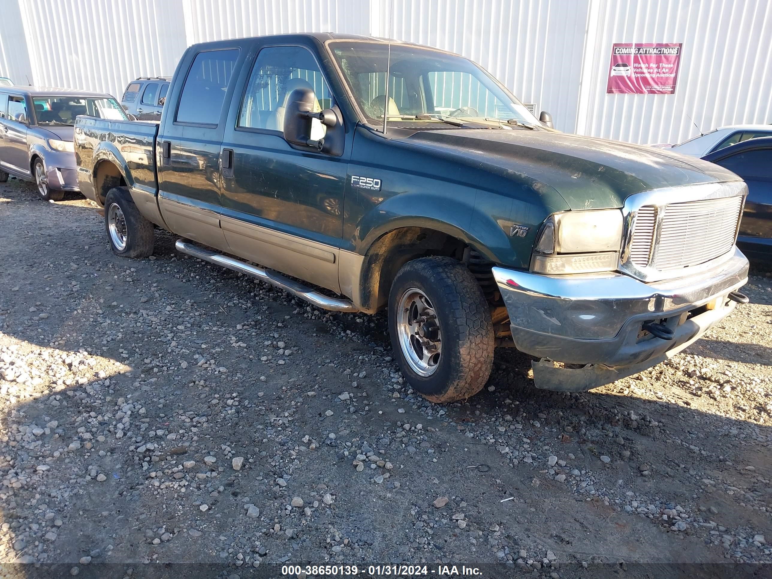 FORD F250 2001 1ftnw20sx1ec55633