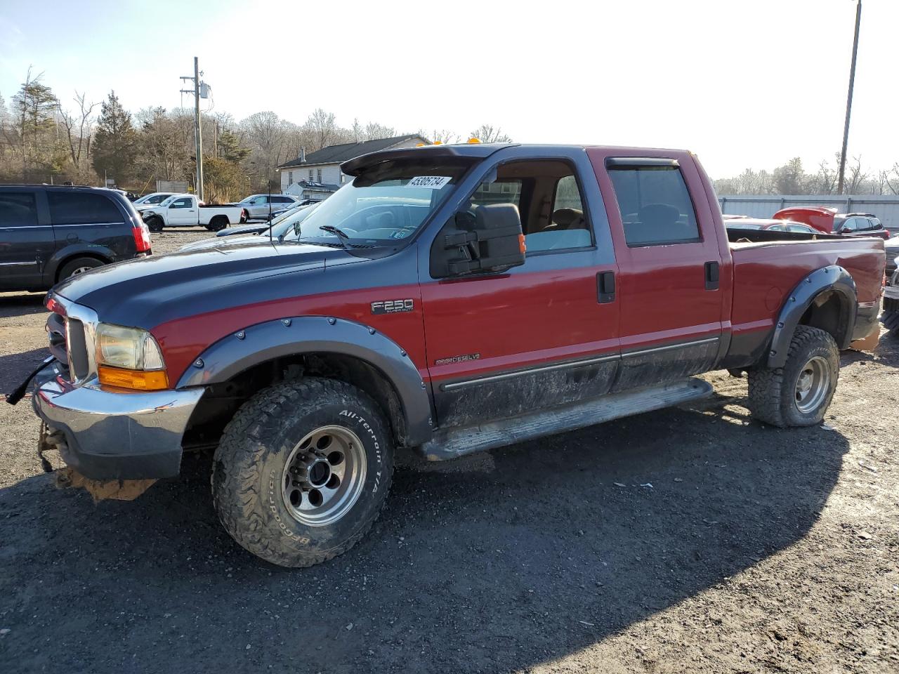 FORD F250 1999 1ftnw21f0xee85448