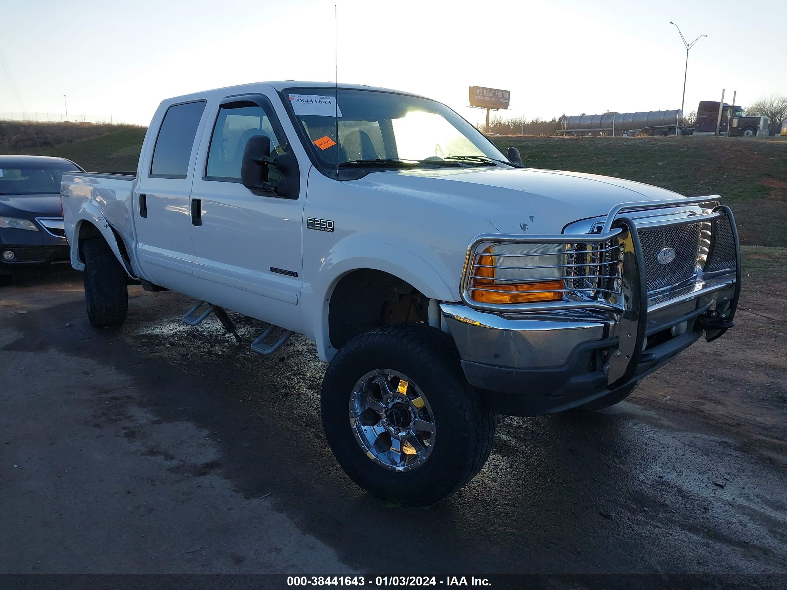 FORD F250 2001 1ftnw21f21eb58315