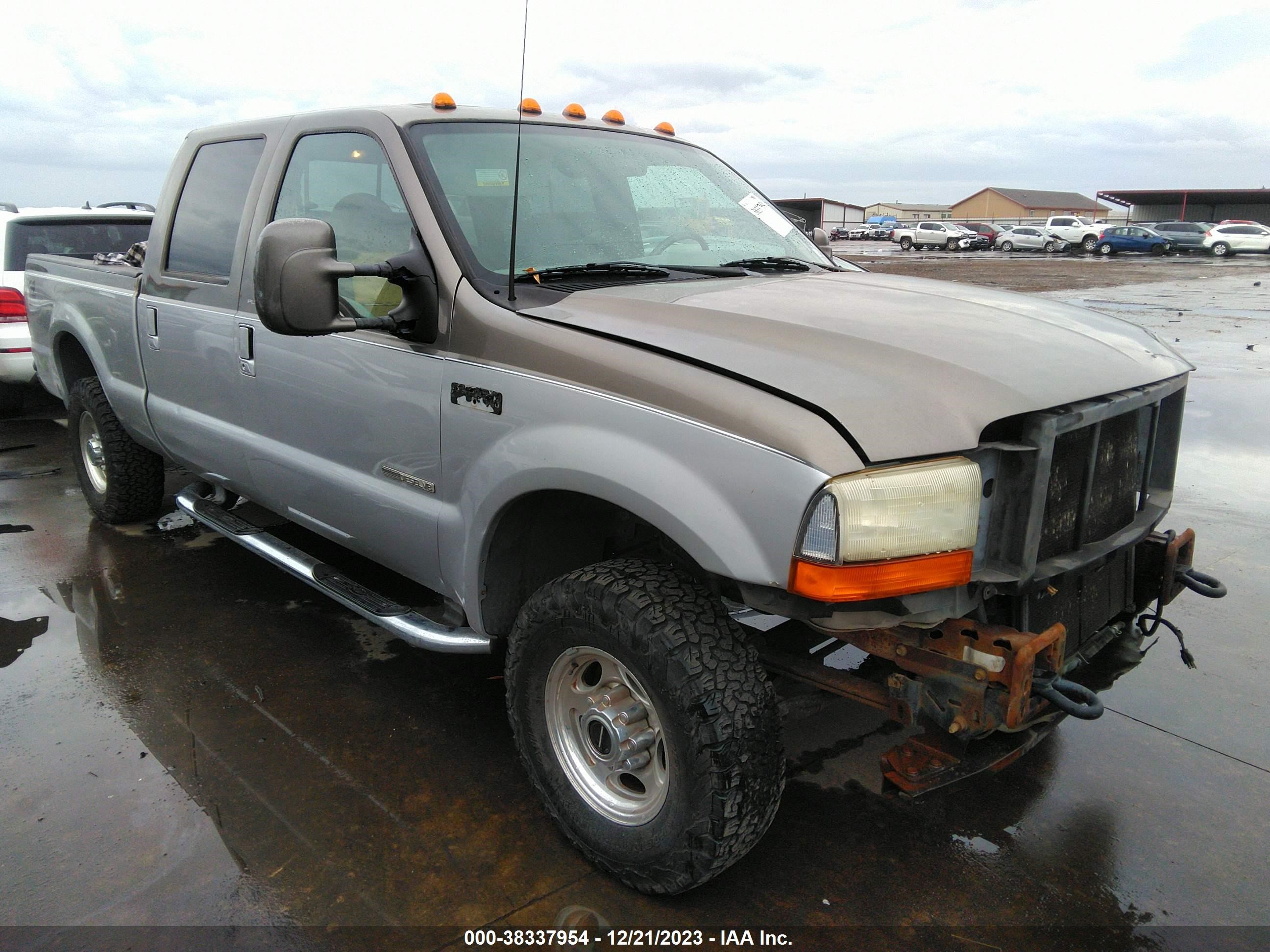 FORD F250 2001 1ftnw21f31ec11622