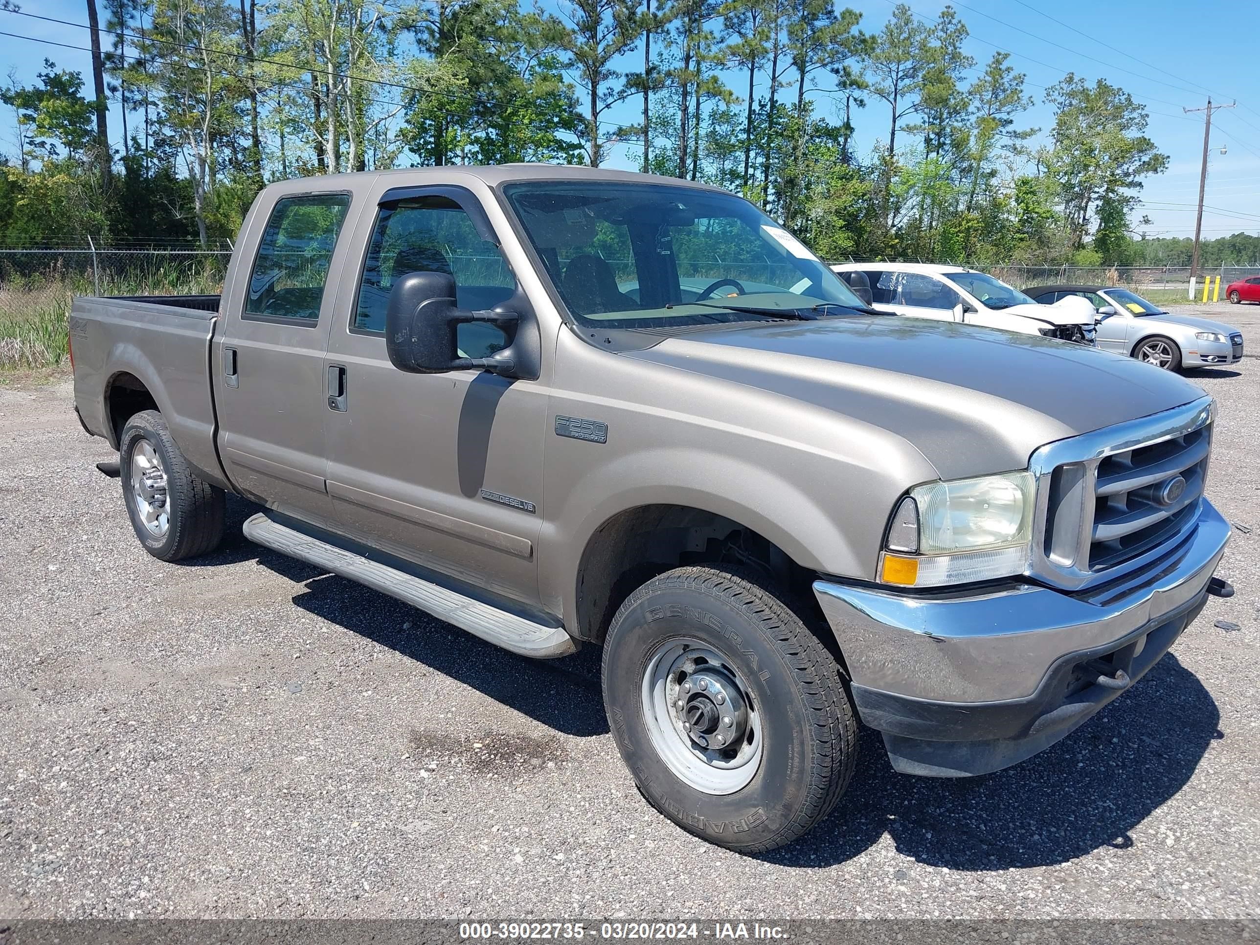 FORD F250 2002 1ftnw21f42ec61270