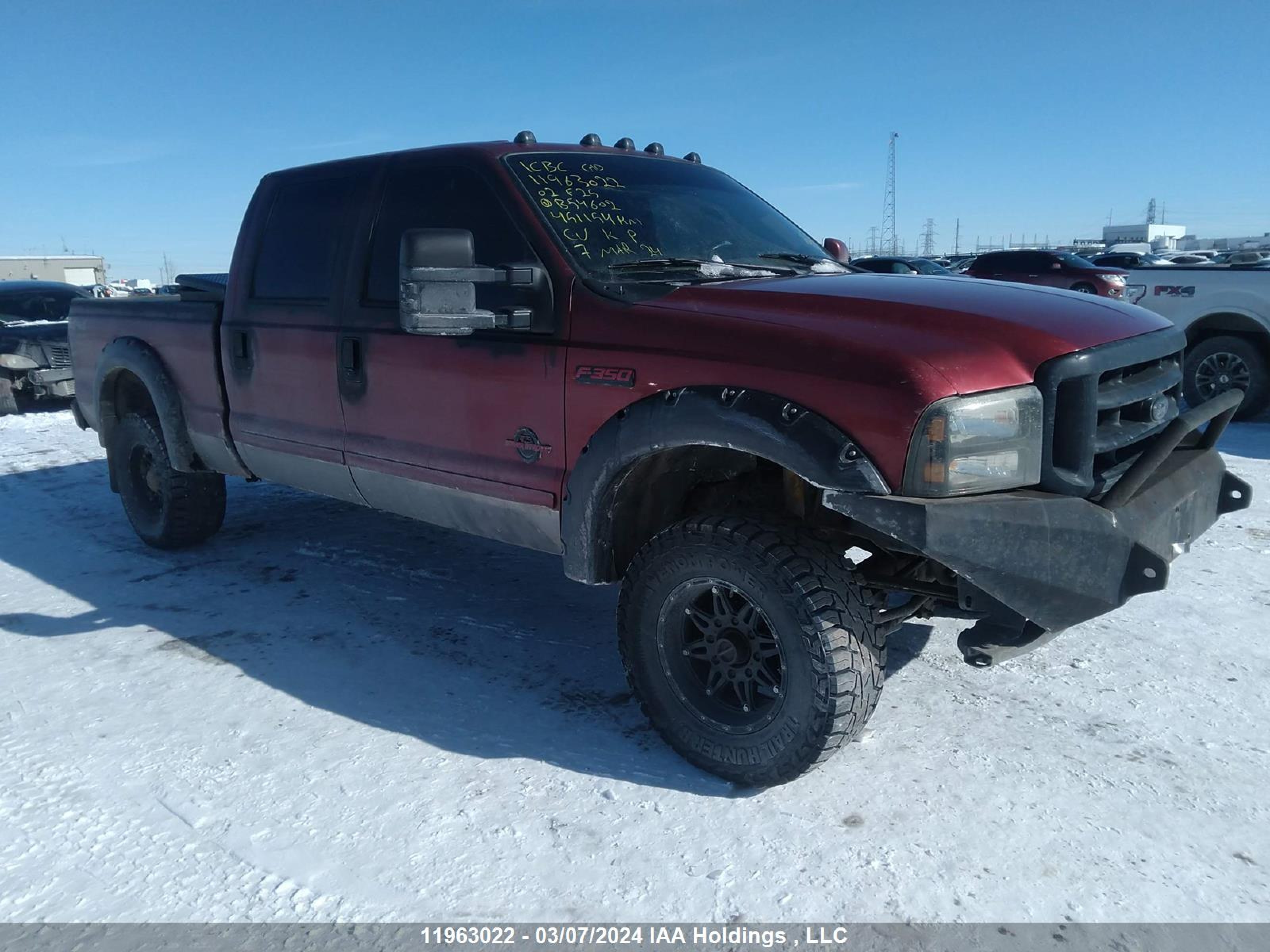 FORD F250 2002 1ftnw21f52eb54602