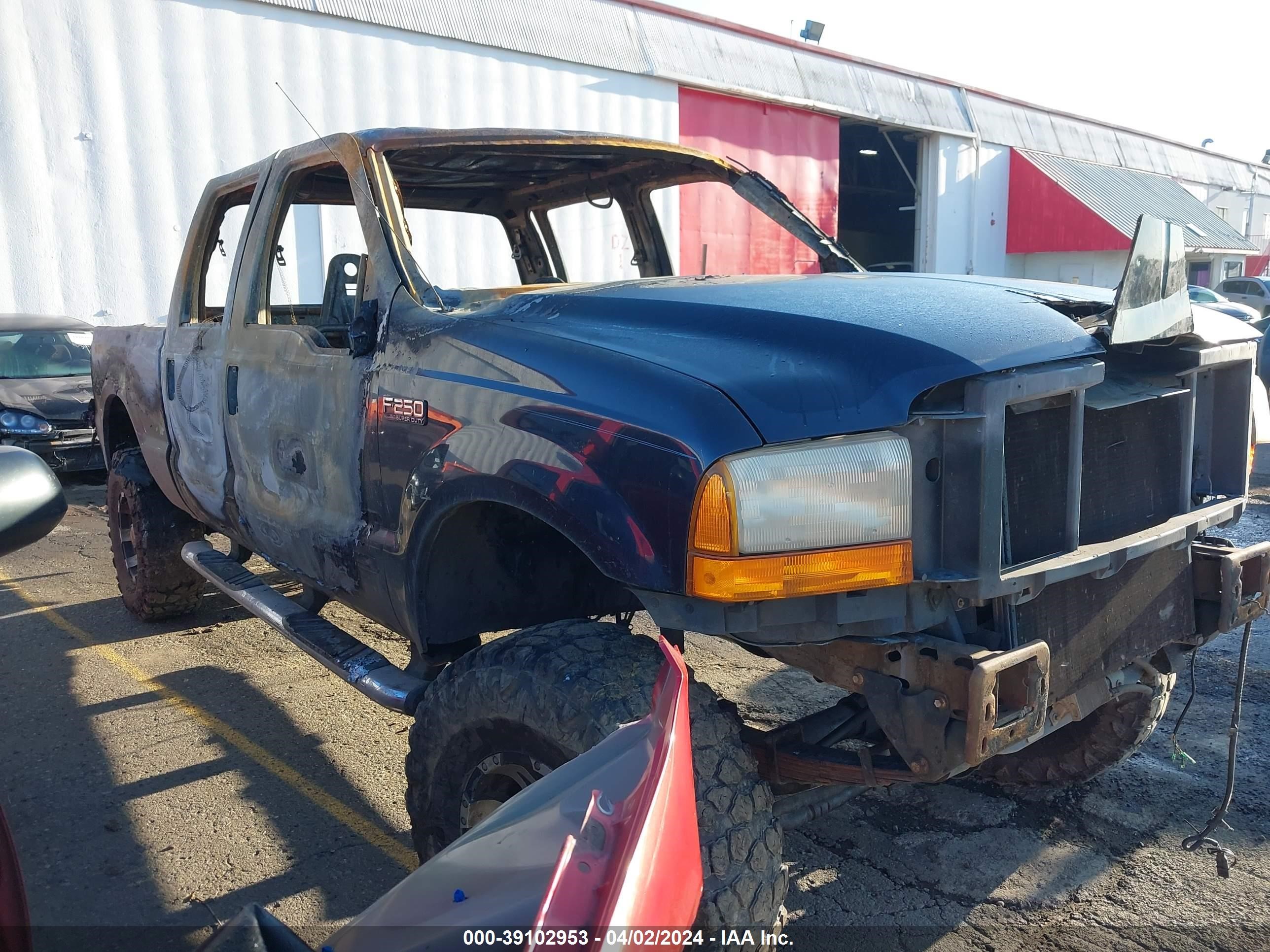 FORD F250 2000 1ftnw21f6yea20769