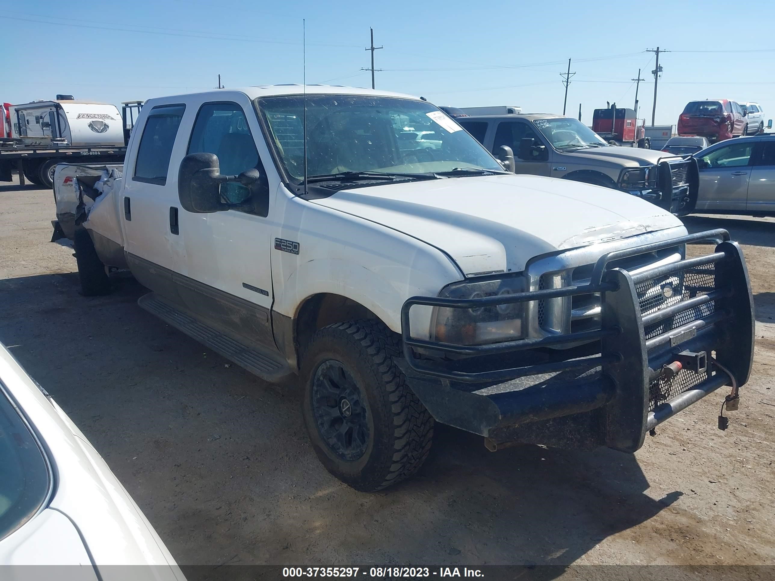 FORD F250 2003 1ftnw21f93ea19012