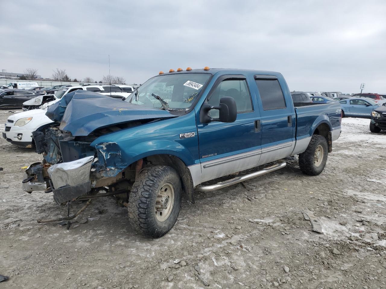 FORD F250 2000 1ftnw21fxyed69398