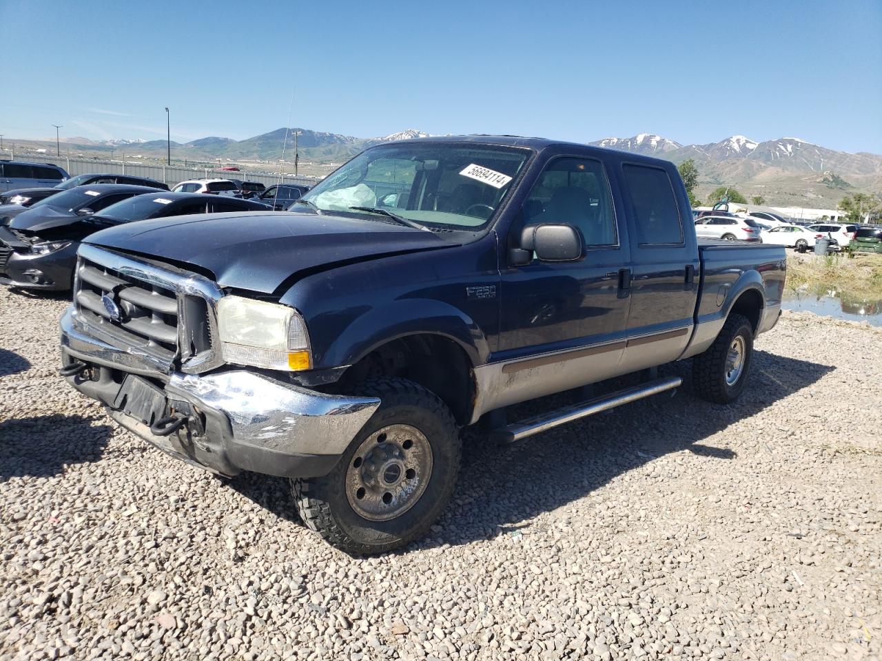 FORD F250 2004 1ftnw21l14ed28660