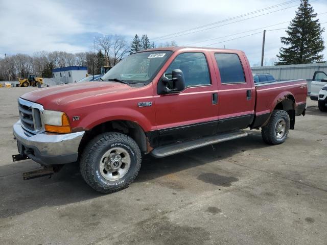 FORD F250 2001 1ftnw21l21ea35443