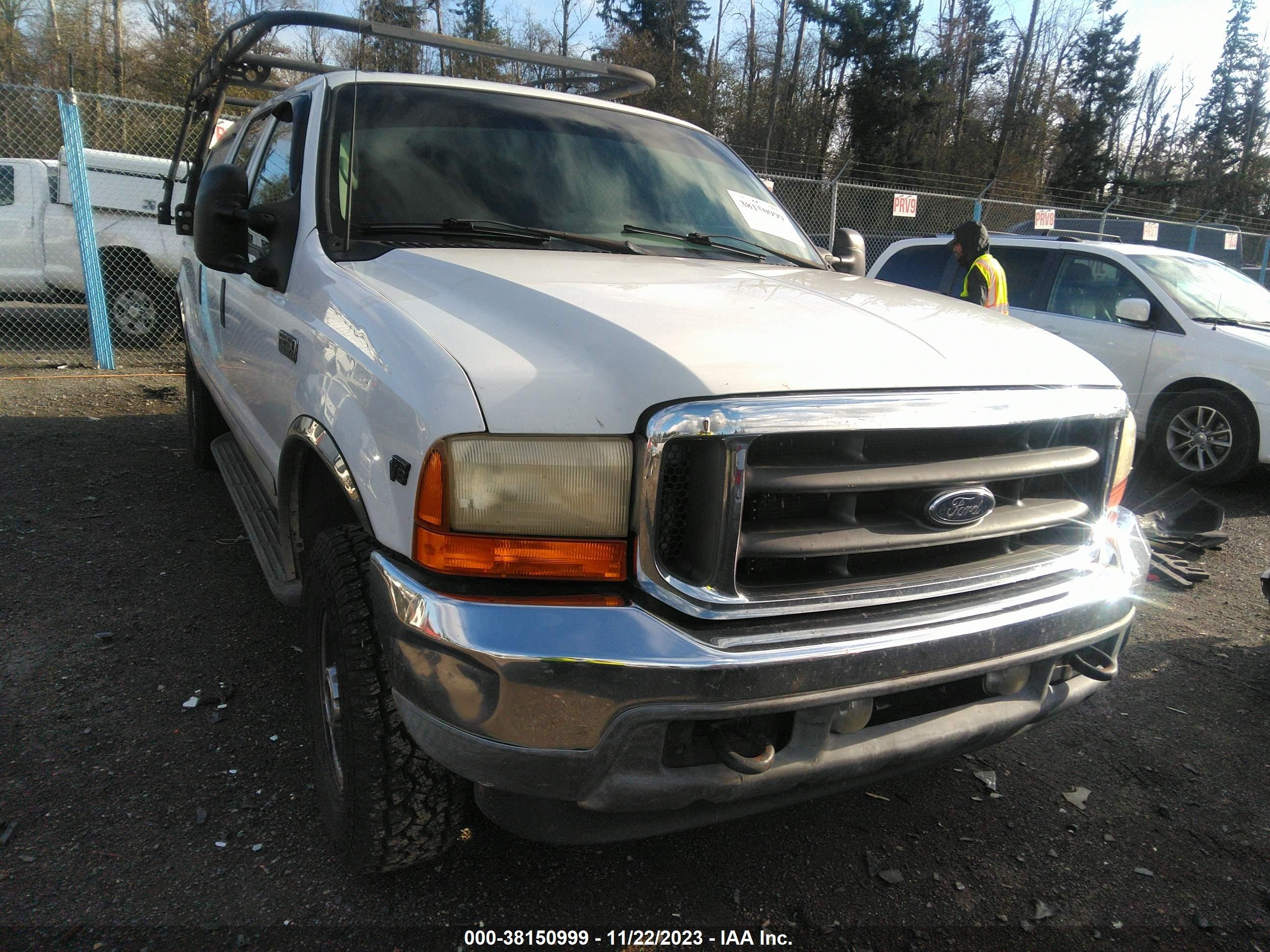 FORD F250 2001 1ftnw21l21eb91871