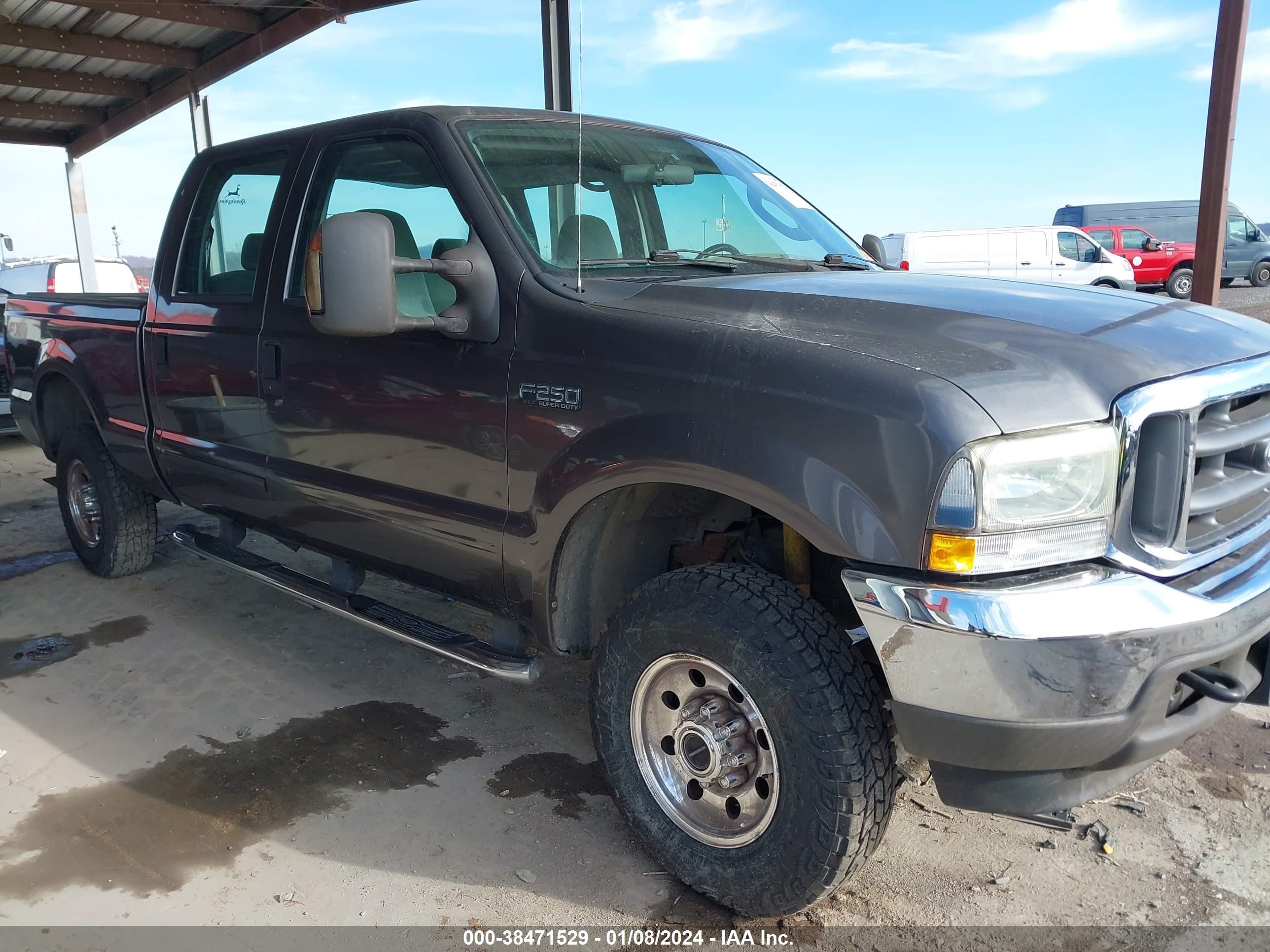 FORD F250 2004 1ftnw21l34ea85580