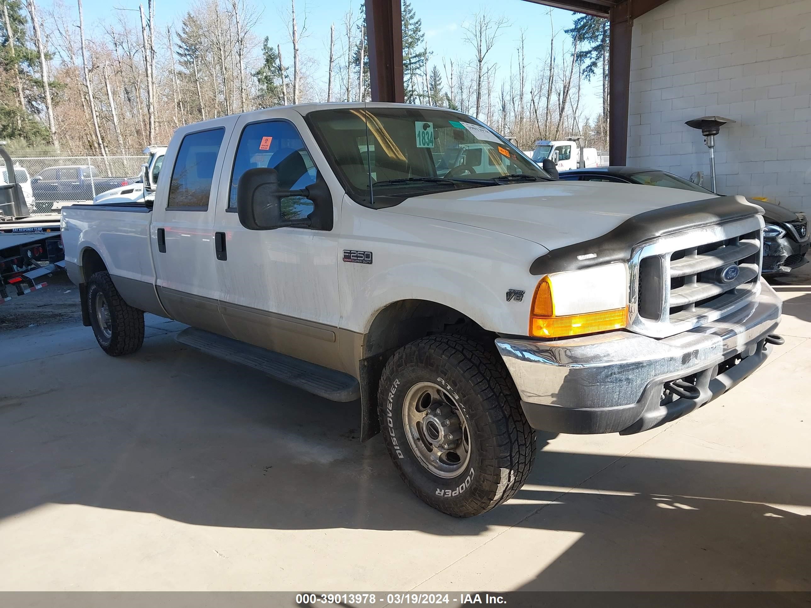 FORD F250 2001 1ftnw21l41ea57282