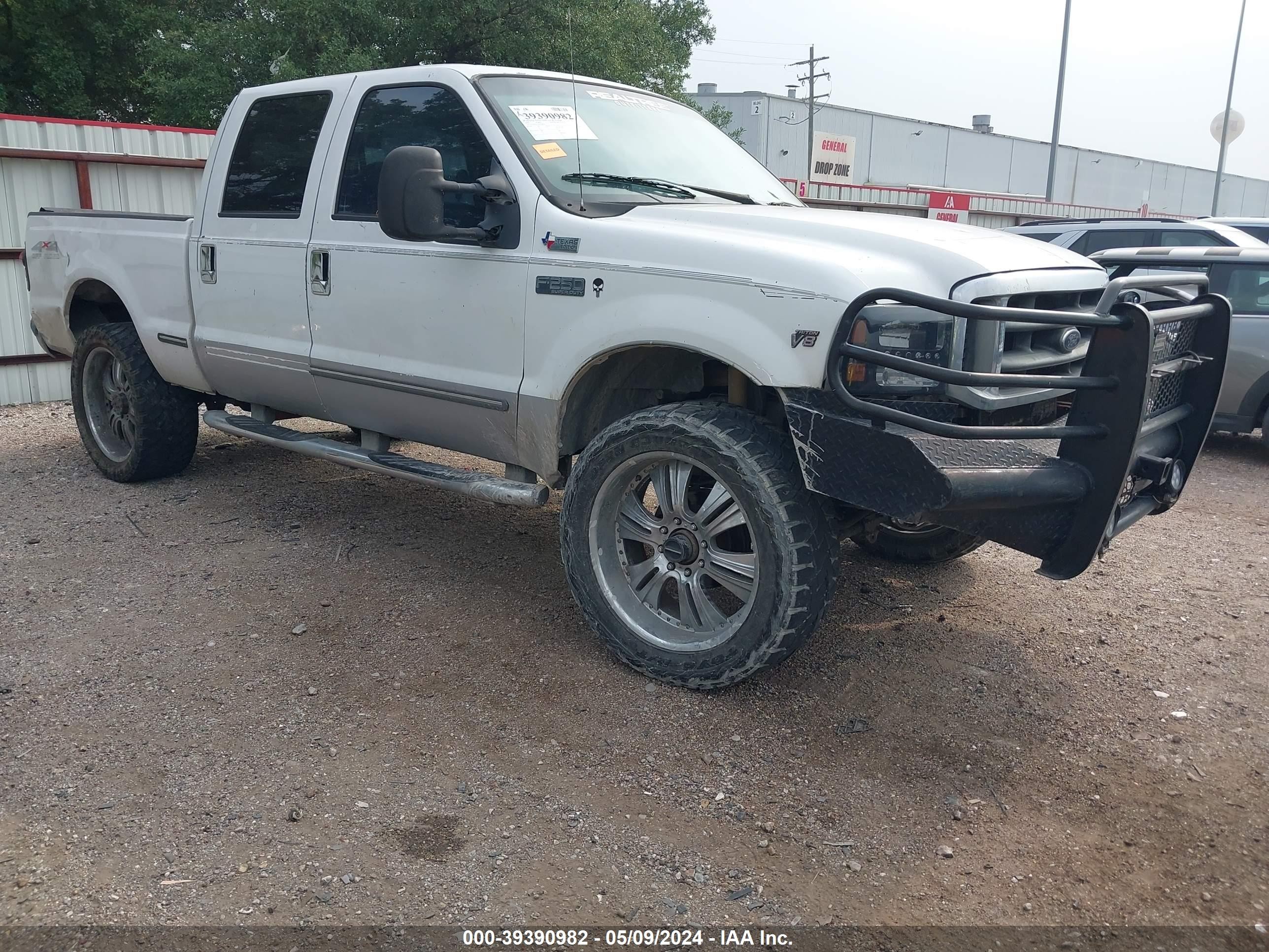 FORD F250 2000 1ftnw21l4yec44824