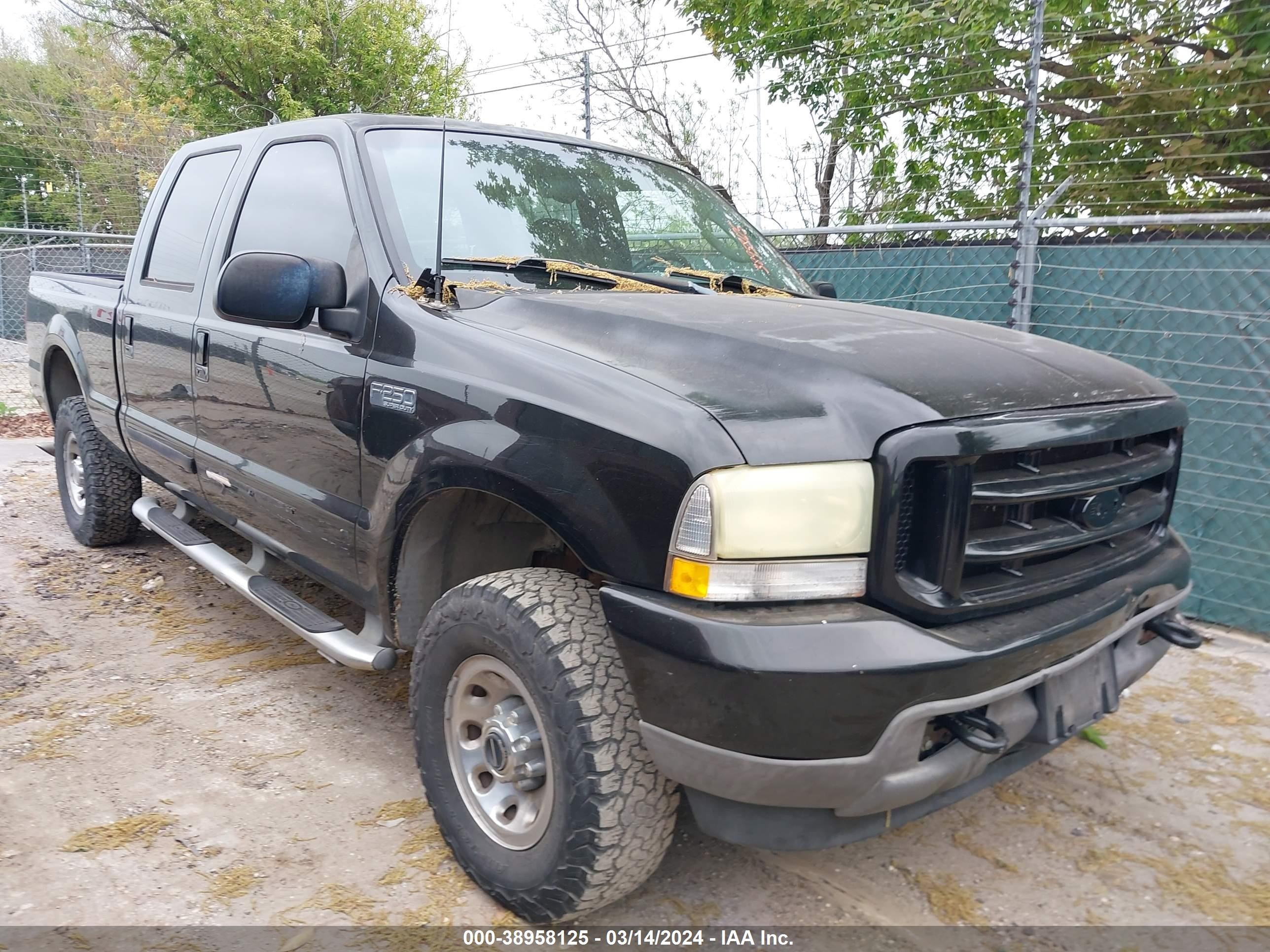 FORD F250 2003 1ftnw21l53eb11093