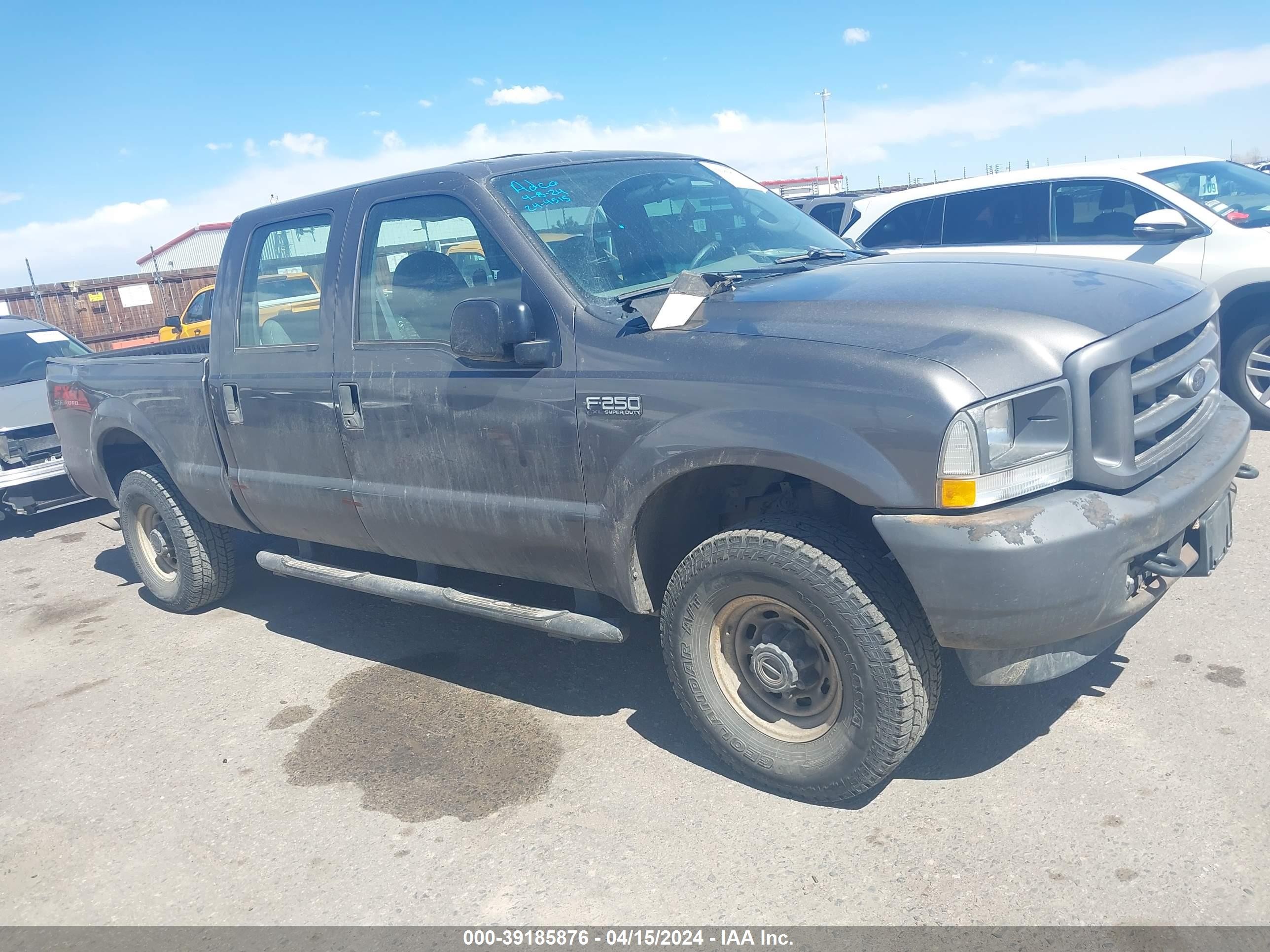 FORD F250 2004 1ftnw21l54eb24704