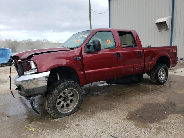 FORD F250 2004 1ftnw21l74ed31191