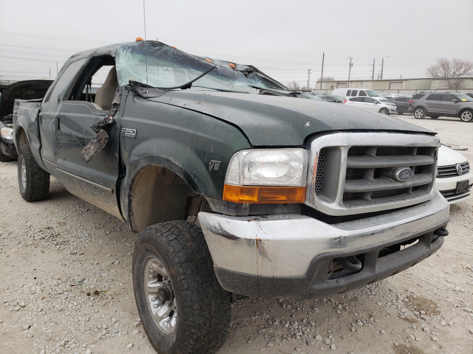 FORD F250 SUPER 2000 1ftnw21l7yea08927