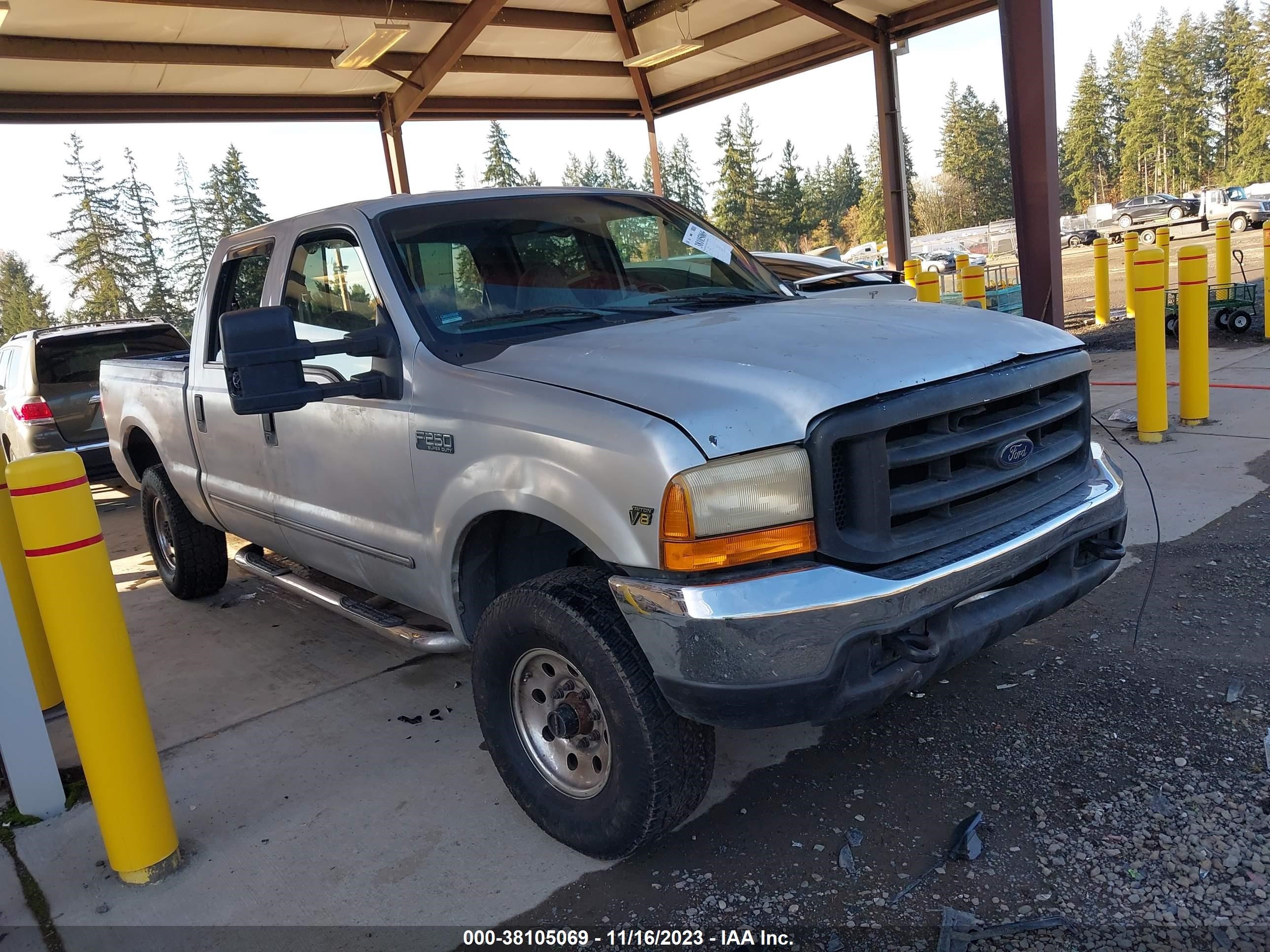 FORD F250 2000 1ftnw21l7yeb13757