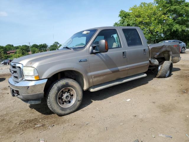 FORD F250 SUPER 2004 1ftnw21l84ed57234