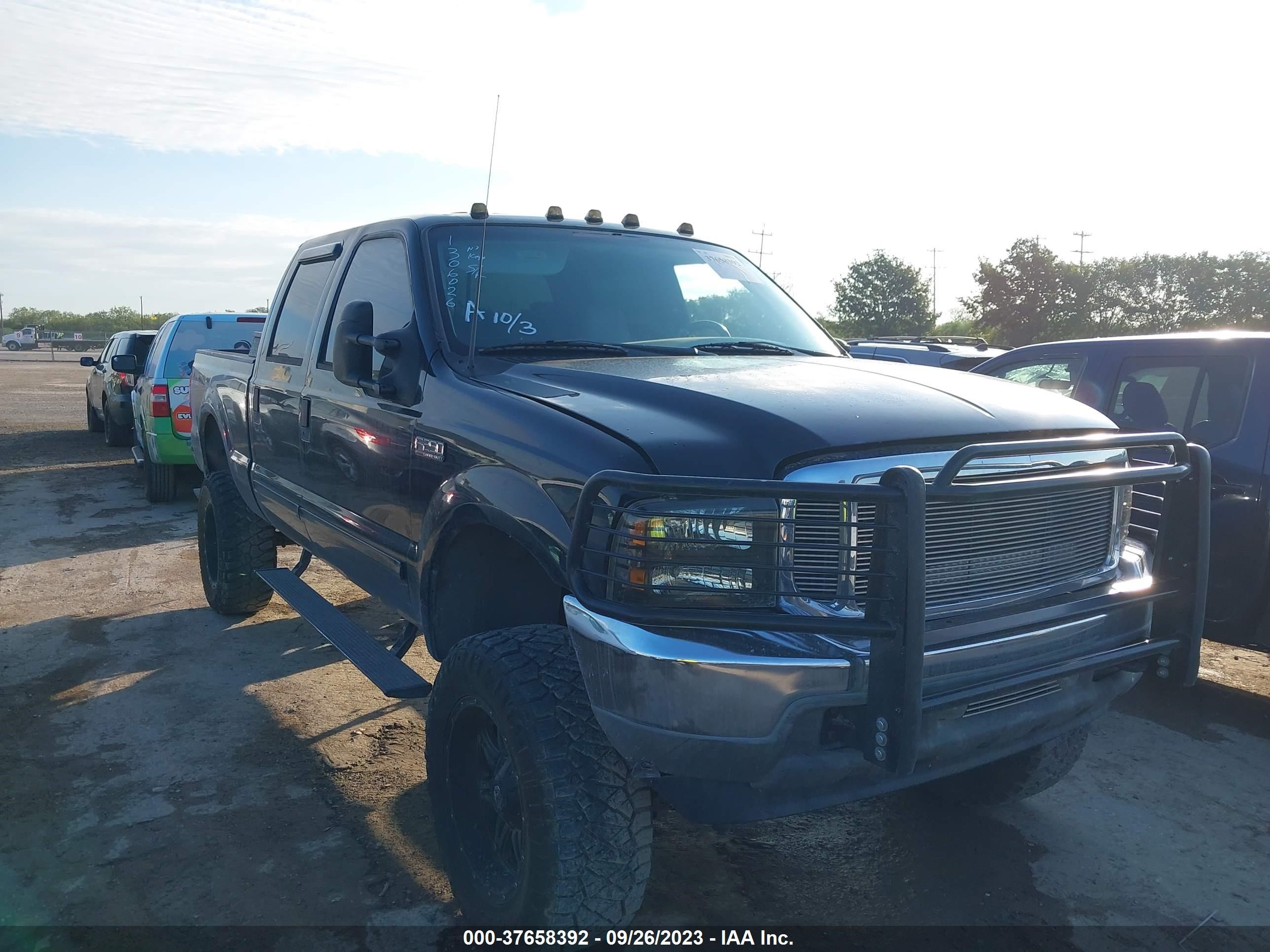 FORD F250 2002 1ftnw21lx2eb73894