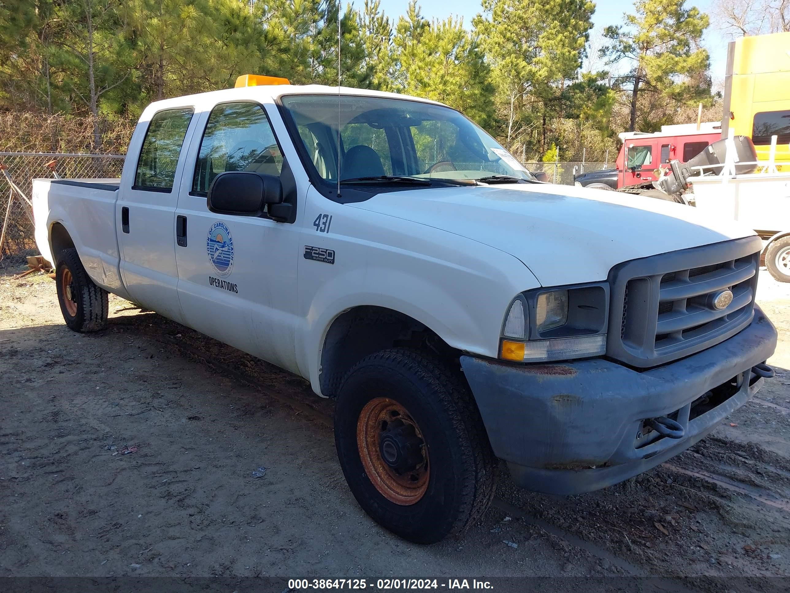 FORD F250 2004 1ftnw21lx4eb51509