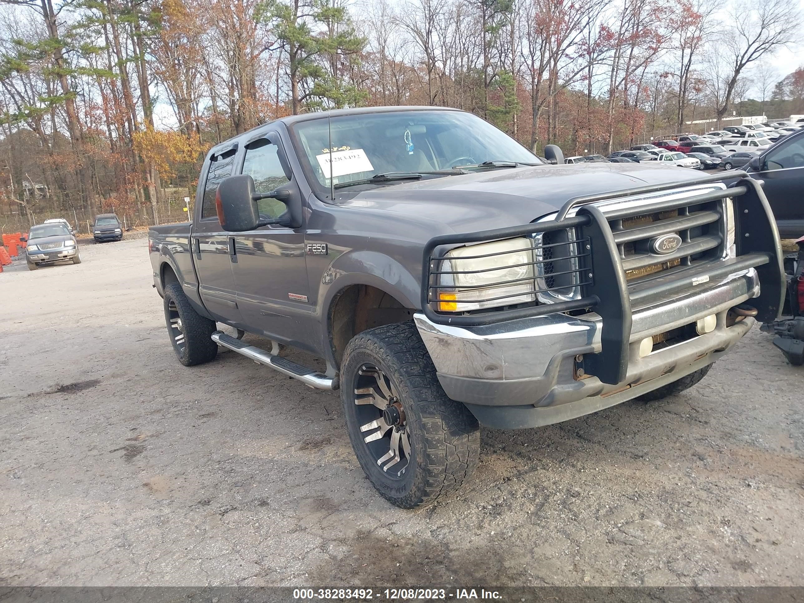 FORD F250 2003 1ftnw21p03ec38143