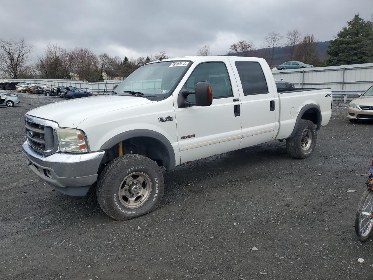 FORD F250 2004 1ftnw21p04ea58114