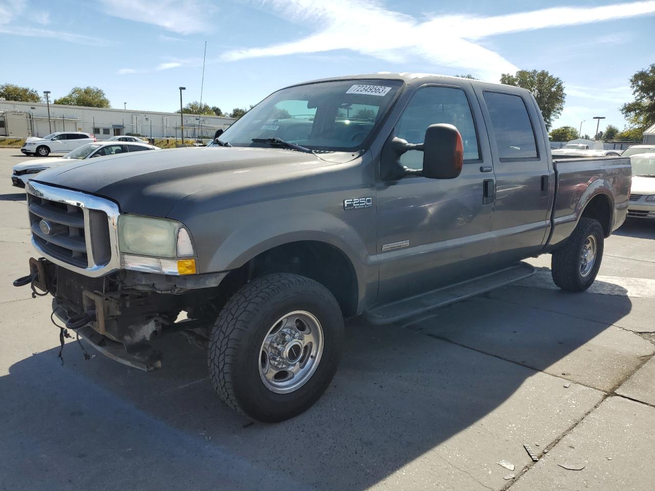 FORD F250 2004 1ftnw21p04ea63894