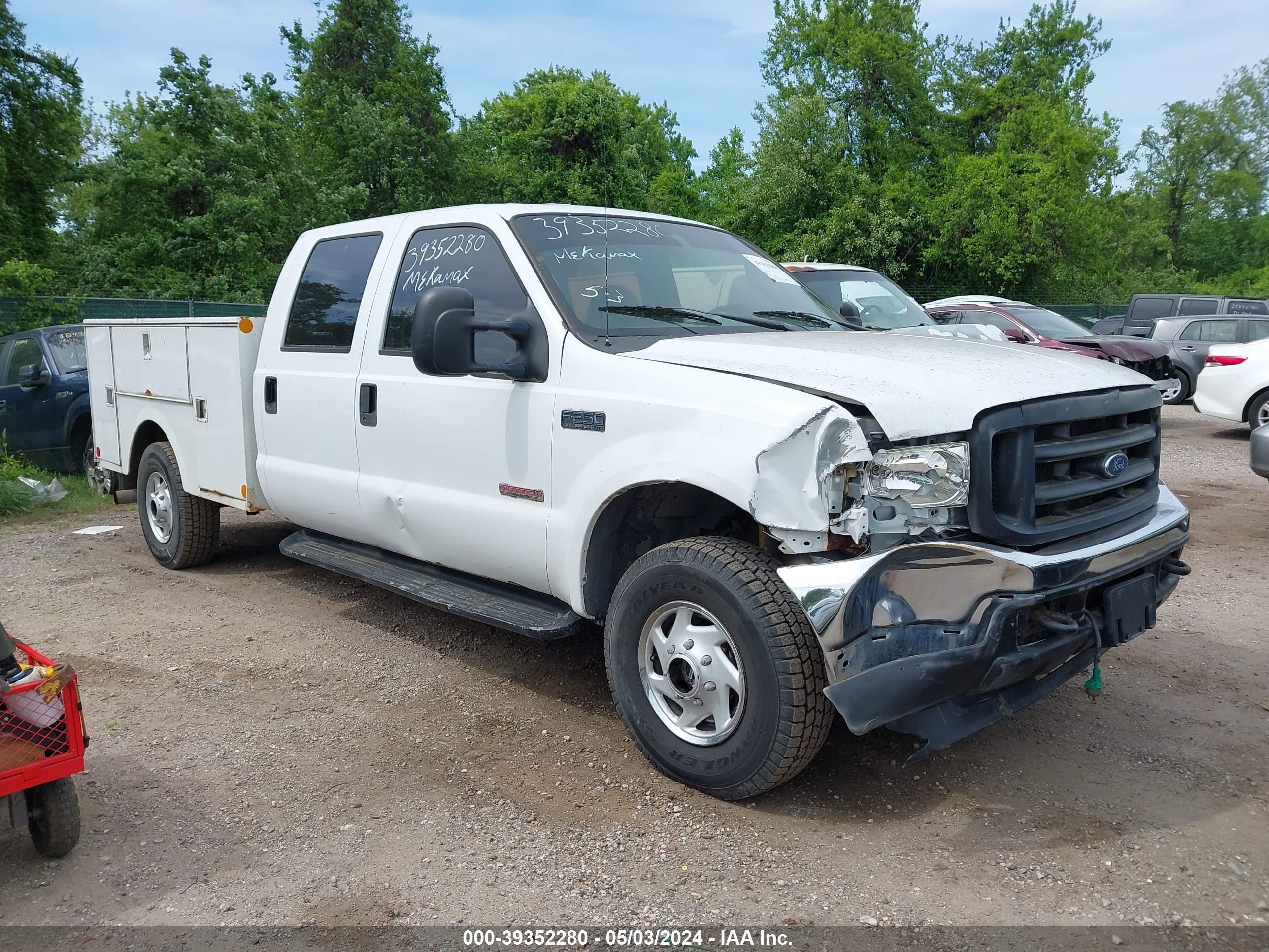 FORD F250 2003 1ftnw21p13ec69448