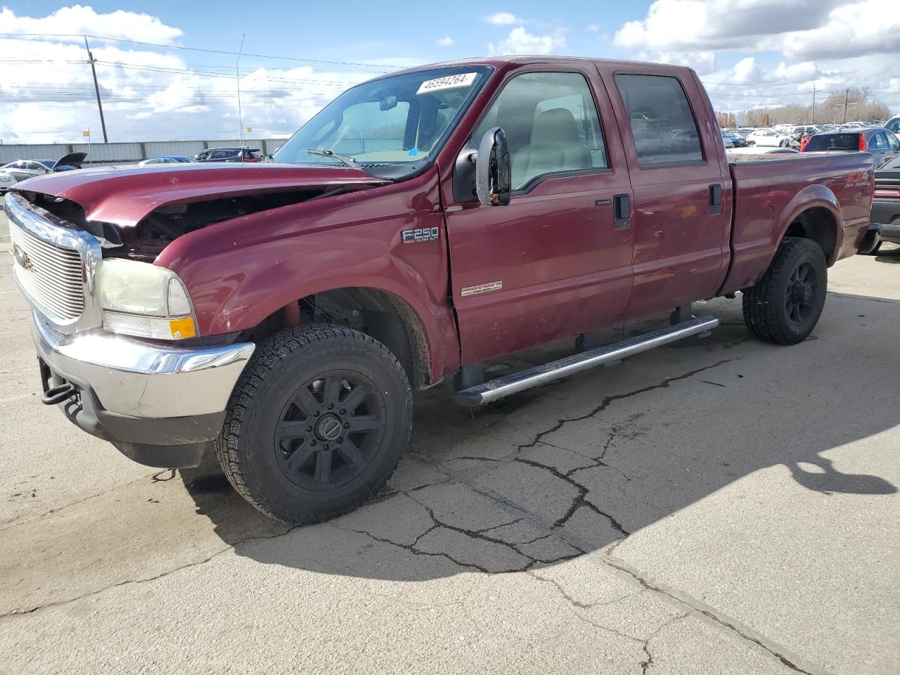 FORD F250 2004 1ftnw21p14ec27394