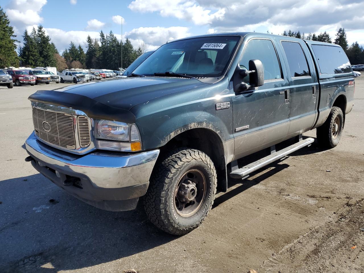 FORD F250 2004 1ftnw21p14ec99809