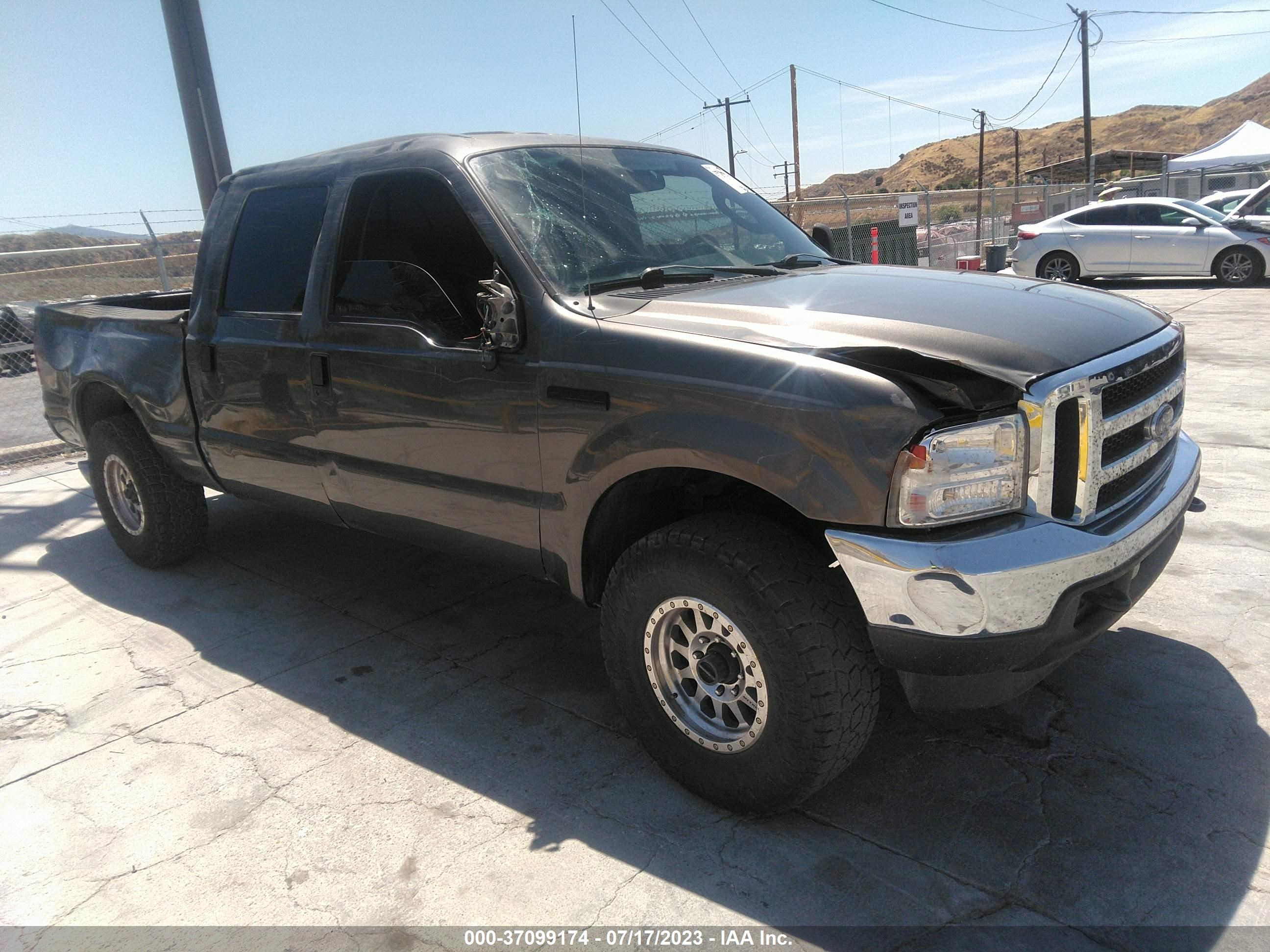 FORD F250 2004 1ftnw21p24eb13677