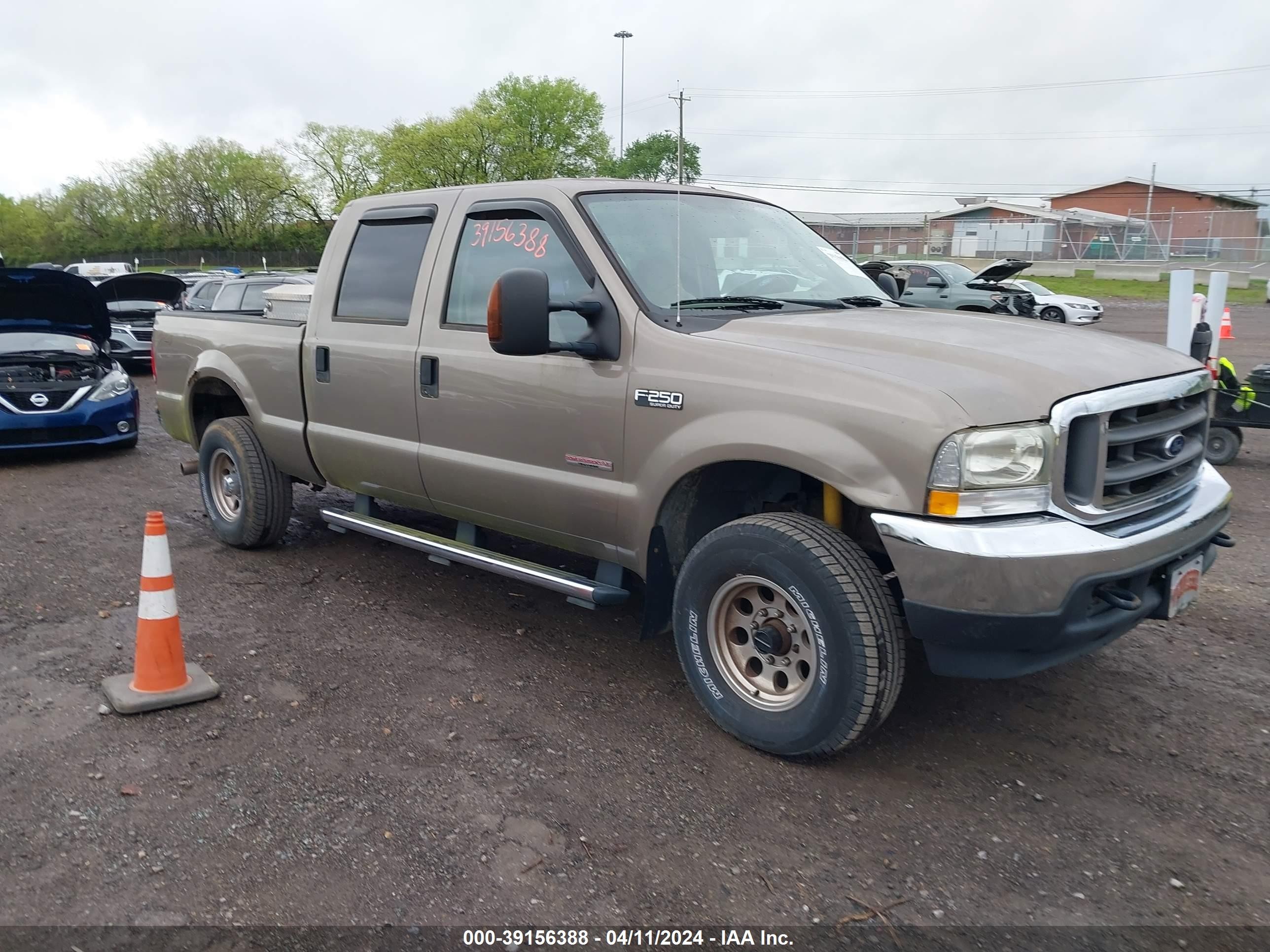 FORD F250 2004 1ftnw21p24ed89356