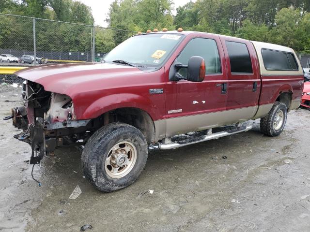 FORD F250 SUPER 2004 1ftnw21p34ec46304