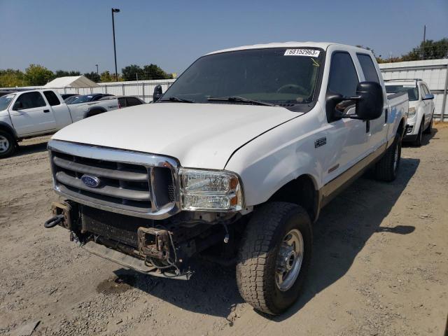 FORD F250 SUPER 2004 1ftnw21p34ee09162