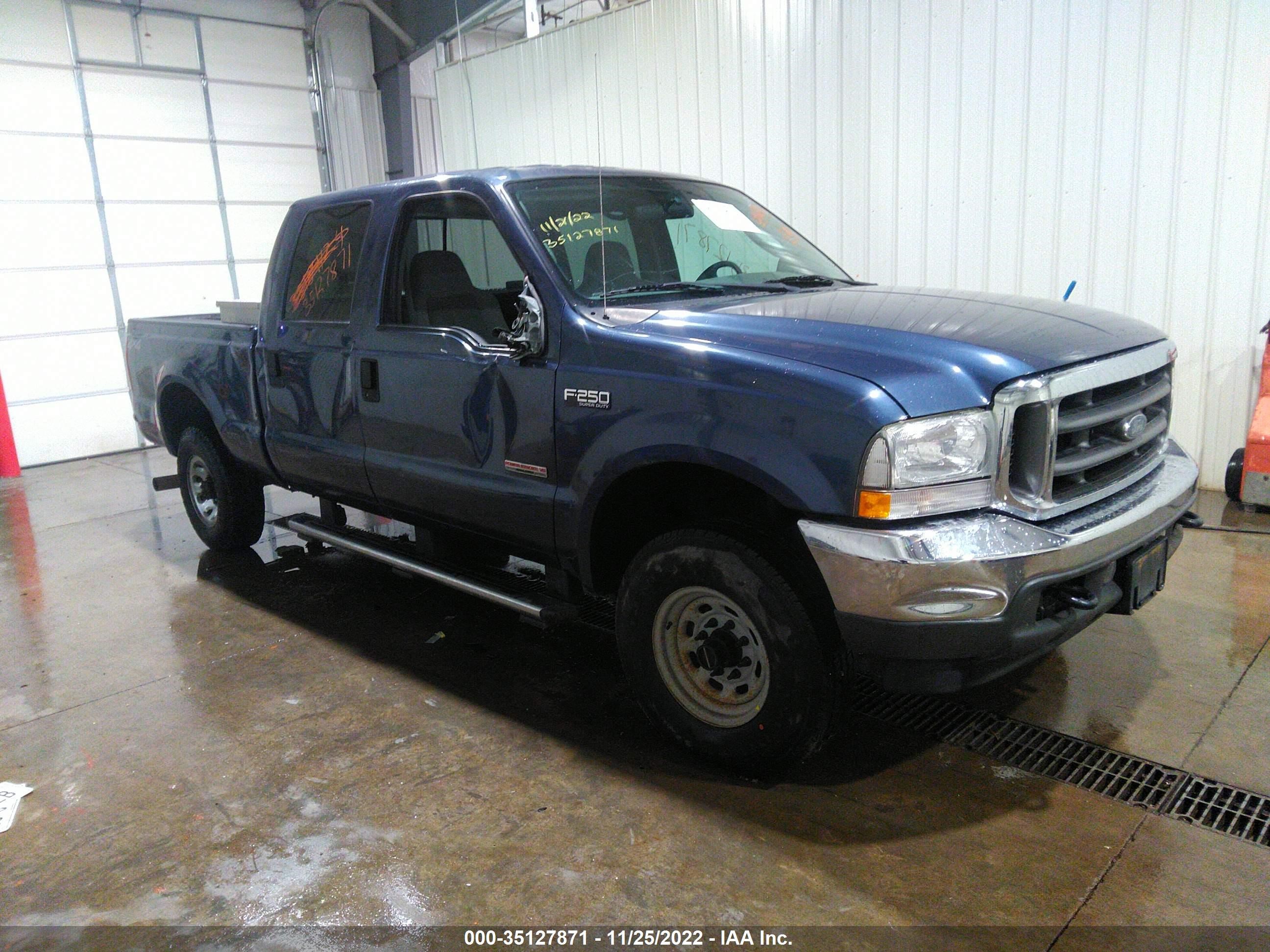 FORD F250 2004 1ftnw21p44ed96471