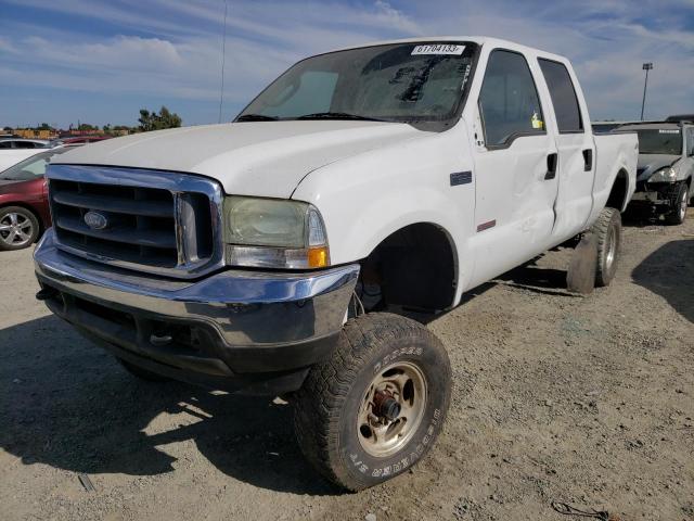 FORD F250 SUPER 2004 1ftnw21p54eb20123