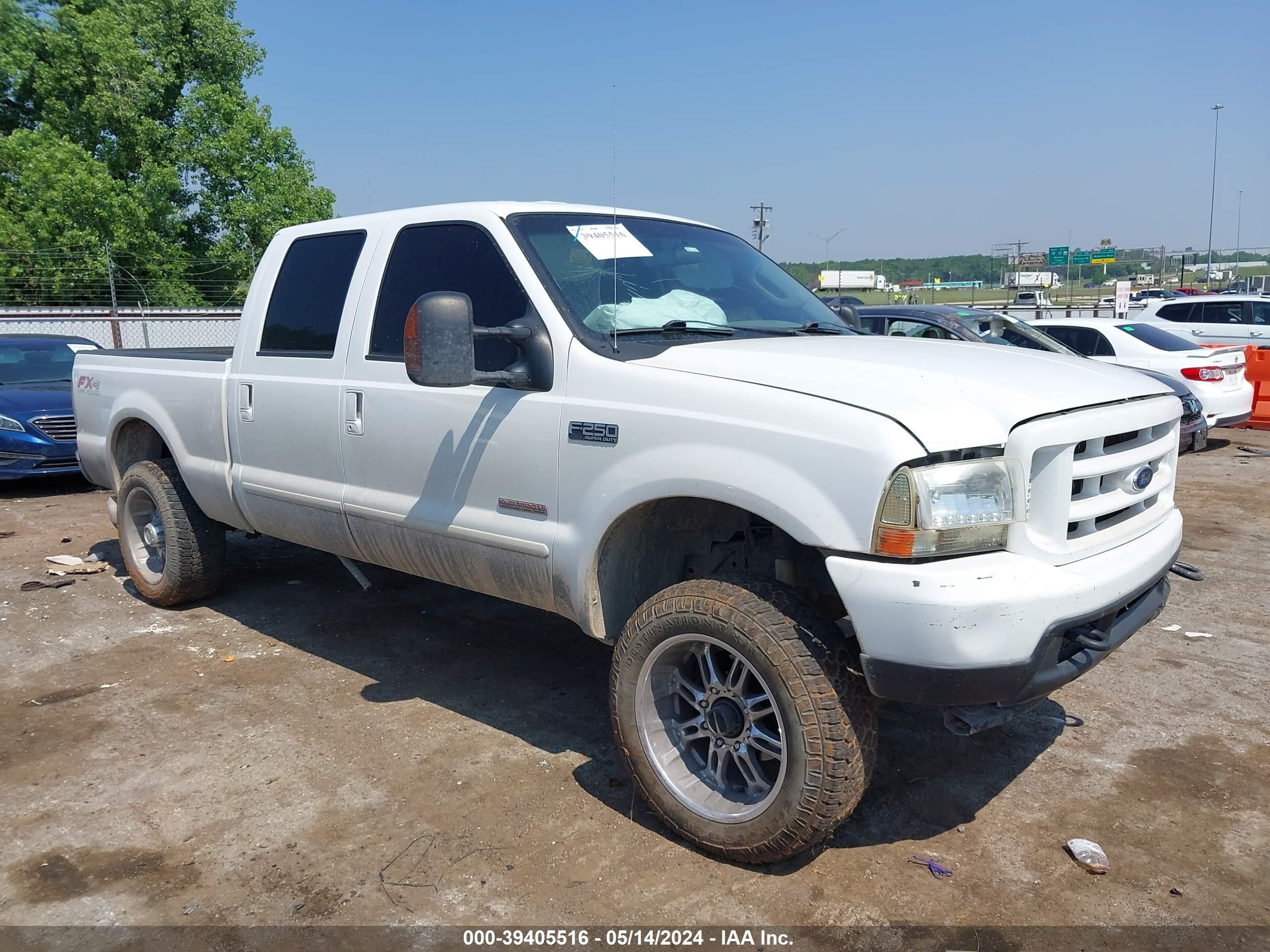 FORD F250 2004 1ftnw21p54eb56409