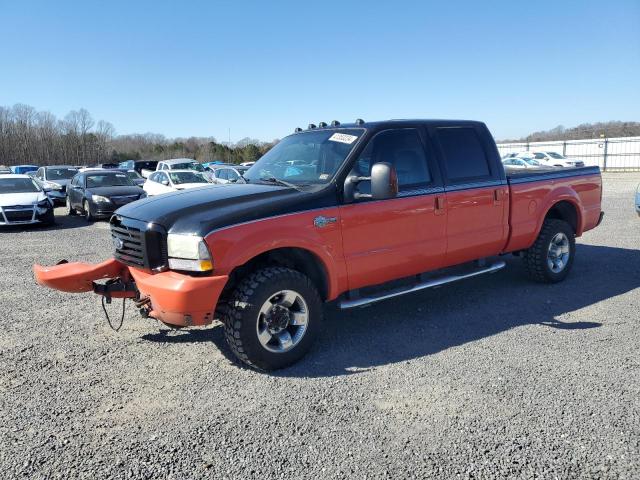 FORD F250 2004 1ftnw21p54ec12686