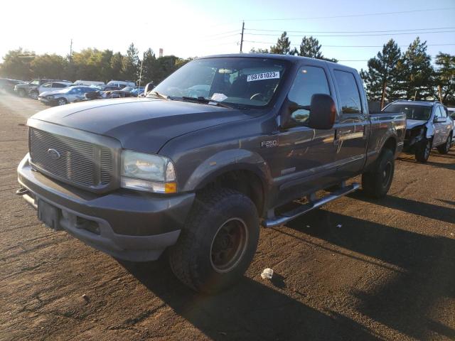 FORD F250 SUPER 2004 1ftnw21p64eb39022