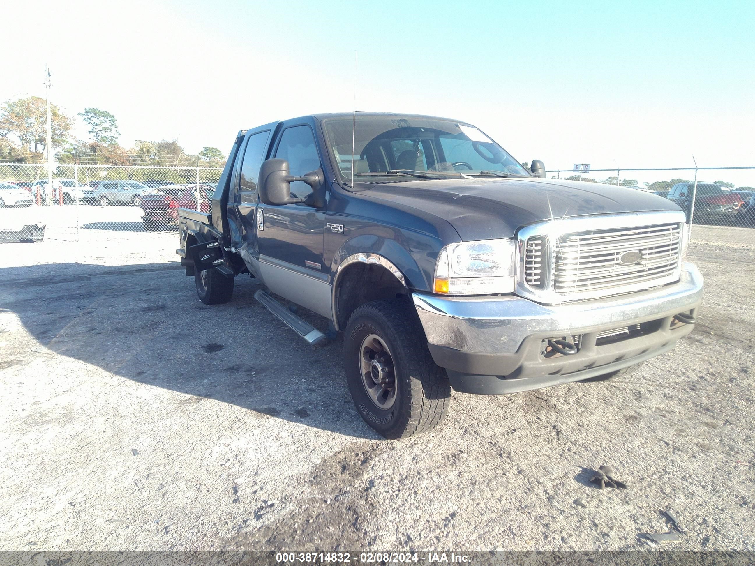 FORD F250 2004 1ftnw21p64ec34213