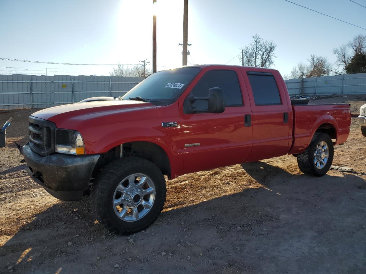 FORD F250 2003 1ftnw21p73ed01576