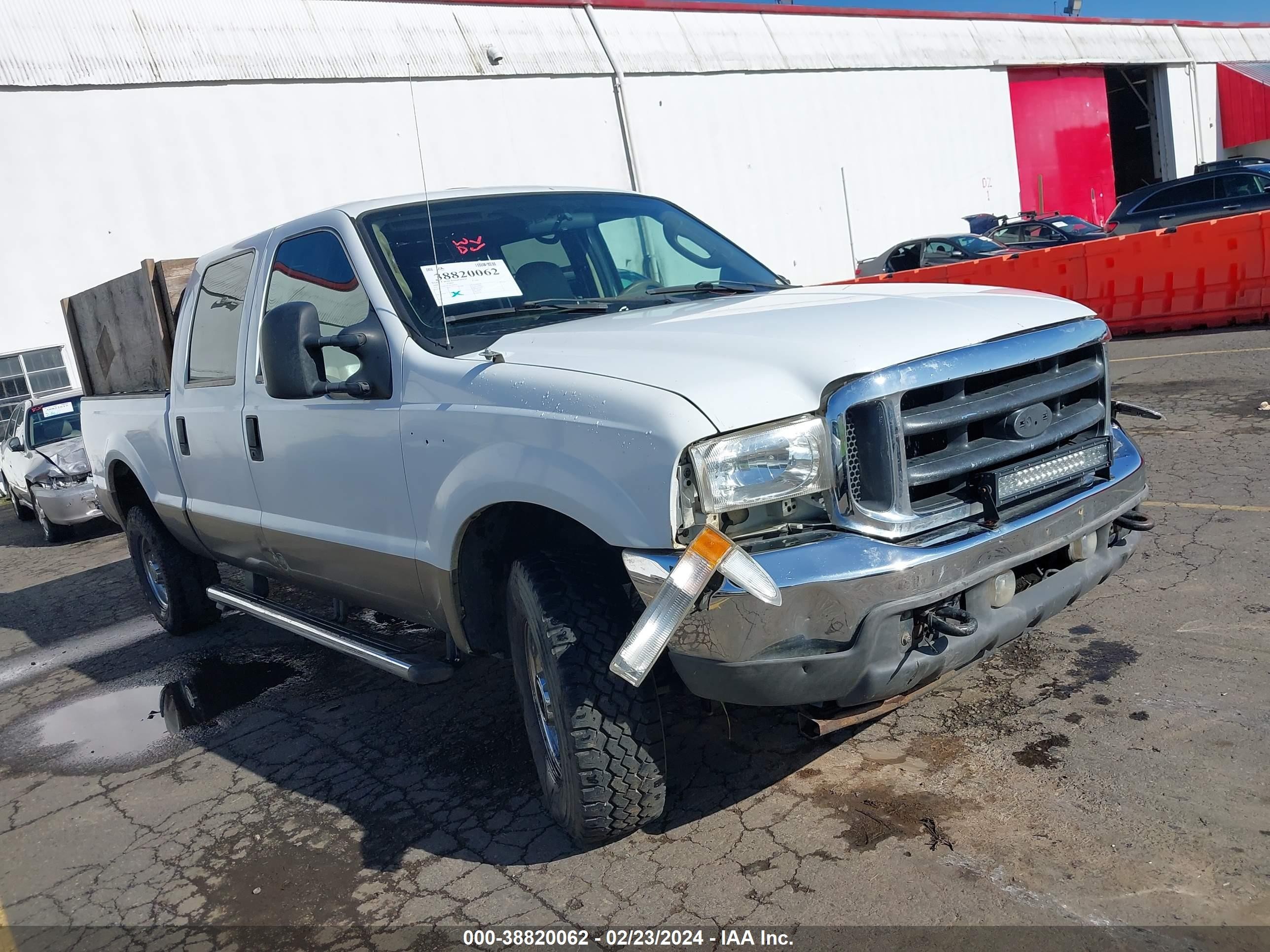 FORD F250 2004 1ftnw21p74ea46476