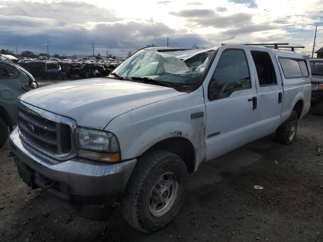 FORD F250 2004 1ftnw21p74ec35127