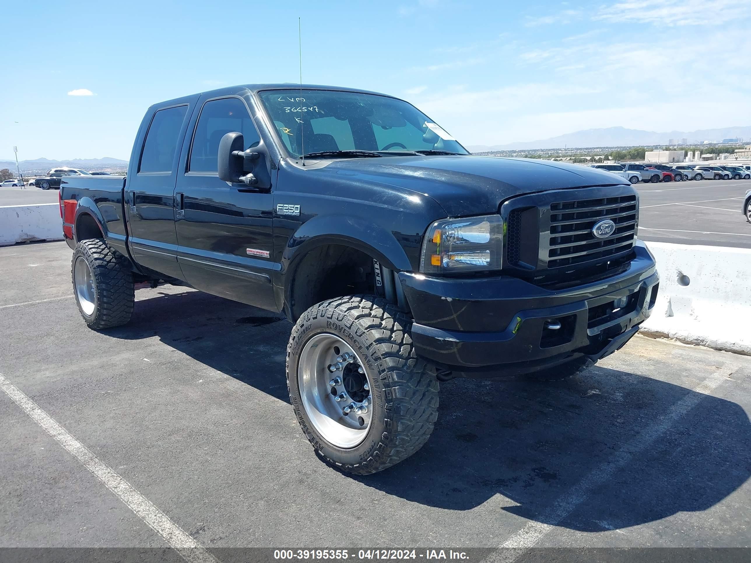 FORD F250 2004 1ftnw21p74ed68468