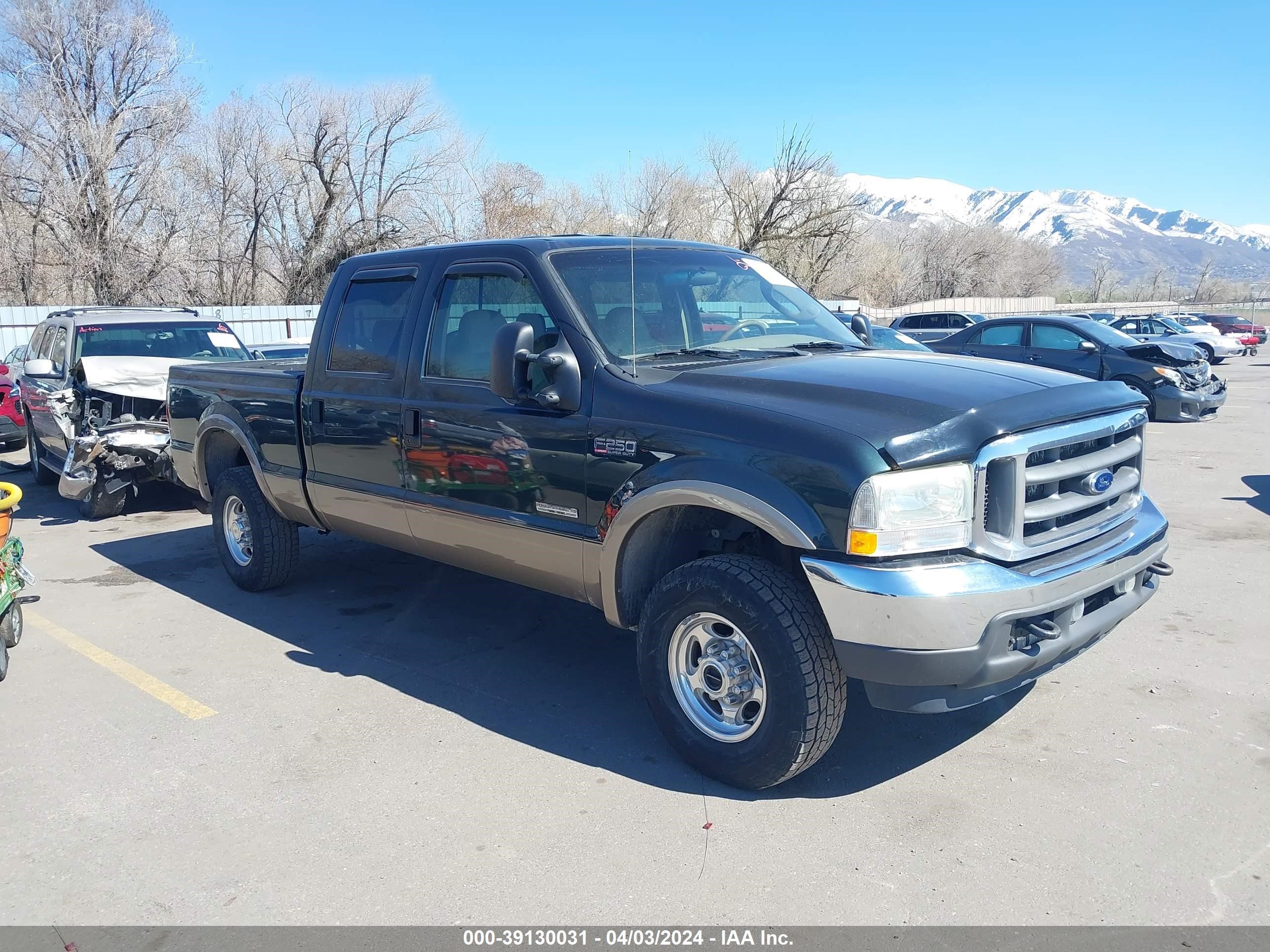 FORD F250 2004 1ftnw21p74ed75422