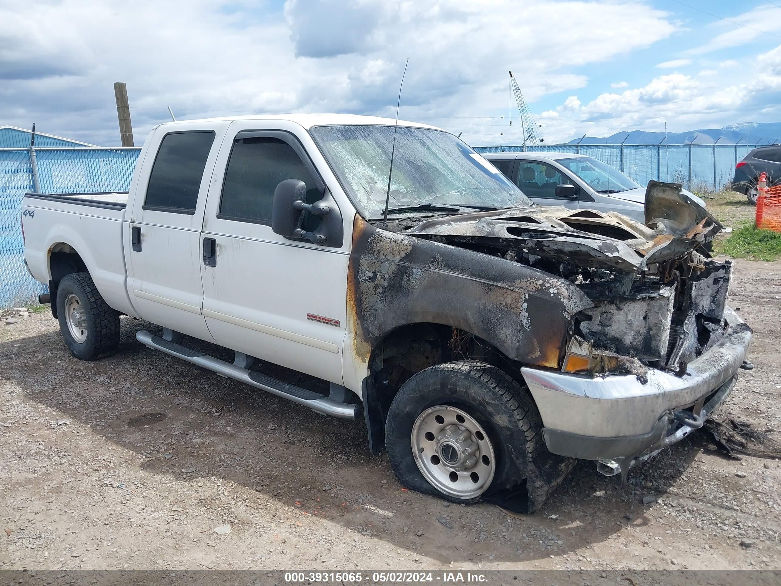 FORD F250 2003 1ftnw21p83ec90426