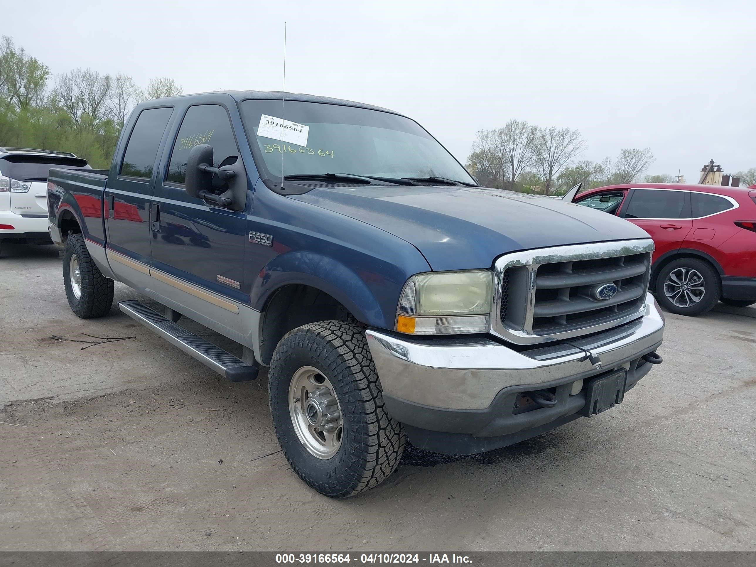 FORD F250 2004 1ftnw21p84ea52240