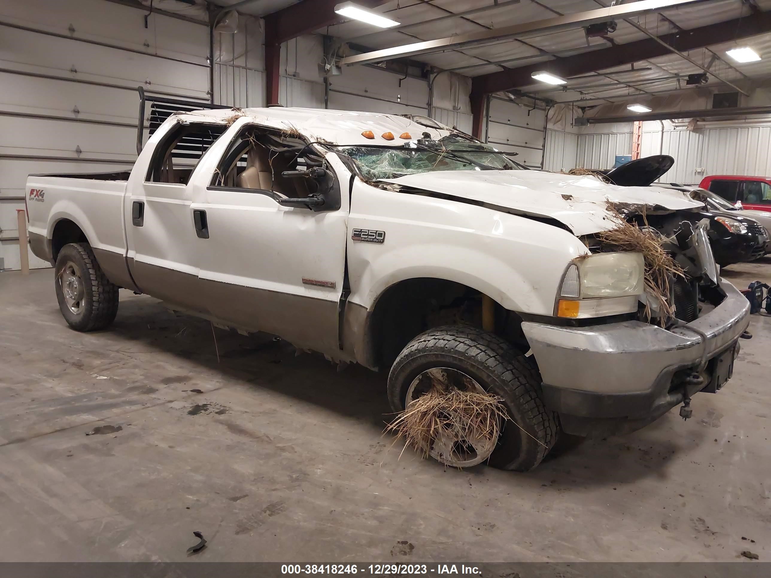 FORD F250 2004 1ftnw21p84eb64228