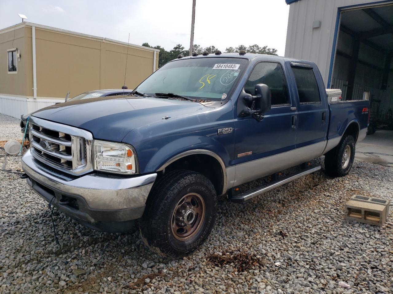 FORD F250 2004 1ftnw21p94ea50786